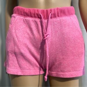 Energie Terry-Cloth Drawstring Shorts